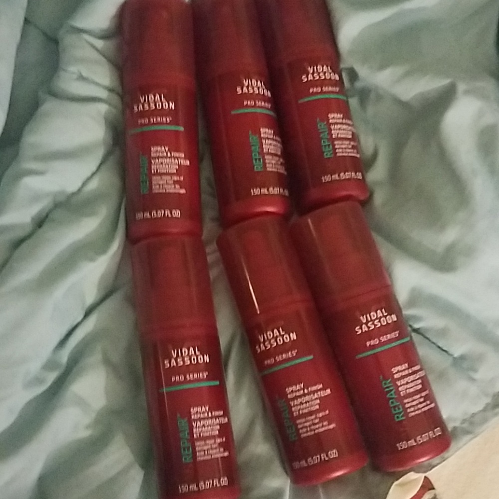 6 vidal sassoon sprays
